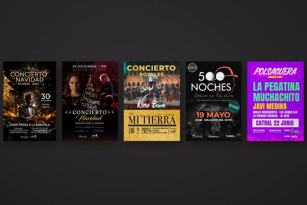 Carteles de conciertos